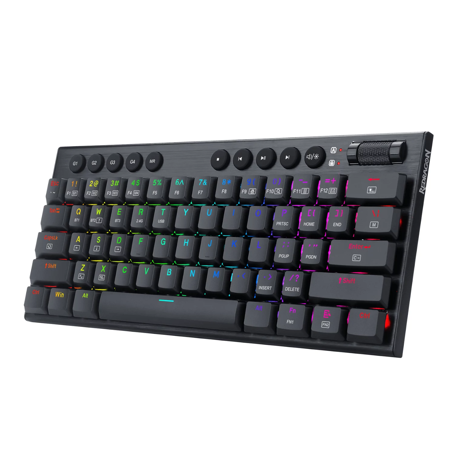 REDRAGON Horus Mini 61 taustiņu tri-mode