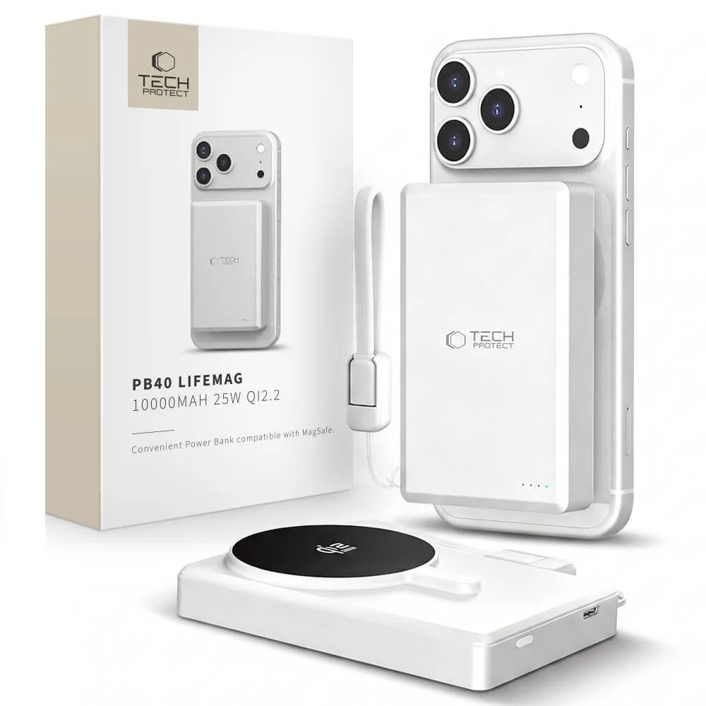 TECH-PROTECT PB40 LIFEMAG MagSafe power bank