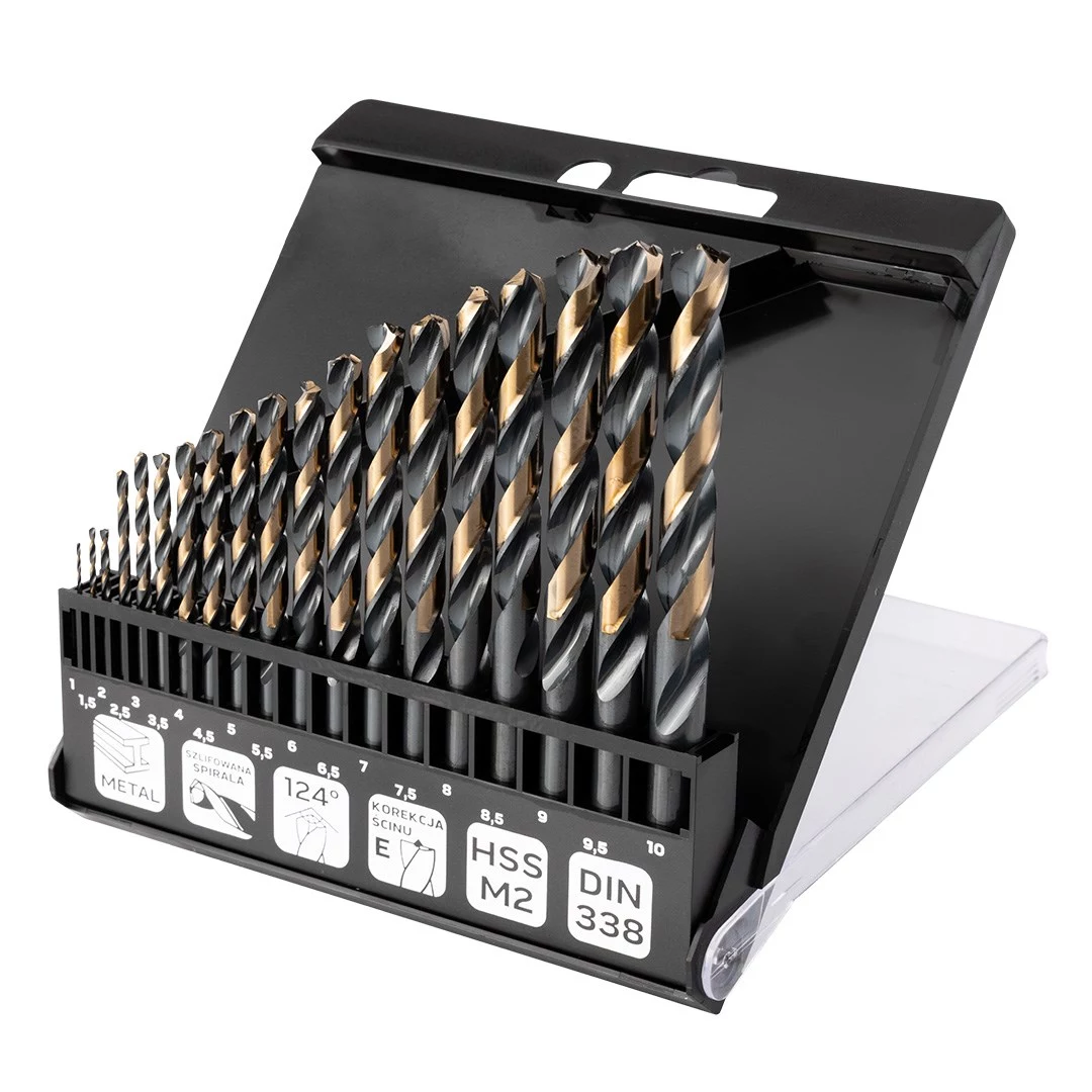 NEO TOOLS HSS-CNC metāla urbju komplekts