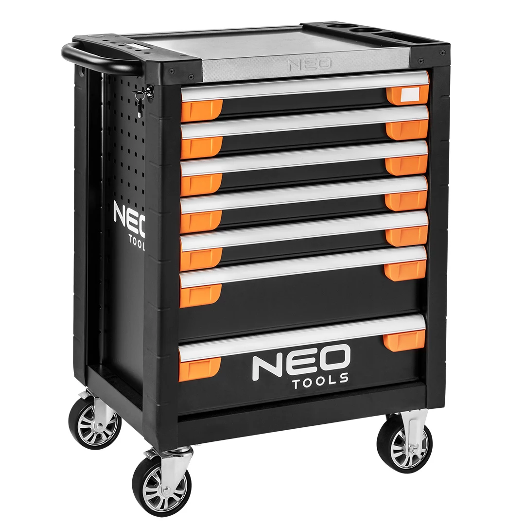 NEO TOOLS 7 atvilktņu instrumentu skapis