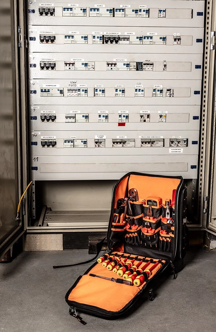 NEO TOOLS Elektriķa mugursoma 31 gab