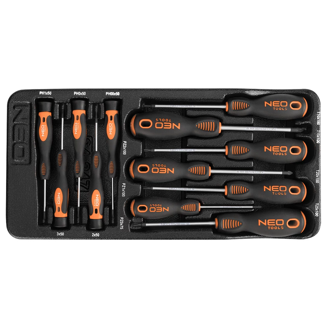 NEO TOOLS 12 daļu precīzijas un