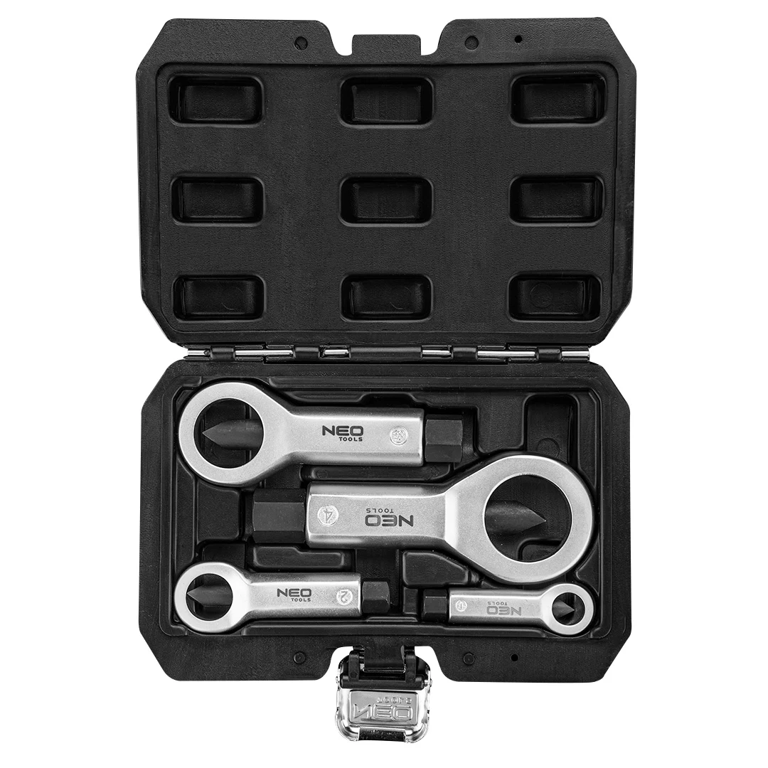 NEO TOOLS Uzgriežņu skaldītāju komplekts 4
