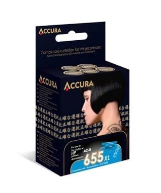 Accura saderīga tintes kasetne HP 655XL