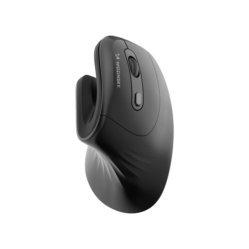 WOZINSKY WWM-1076 ergonomiska vertikāla bezvadu pele