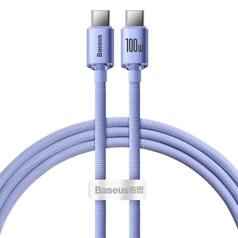 Baseus USB-C uz USB-C Crystal Shine