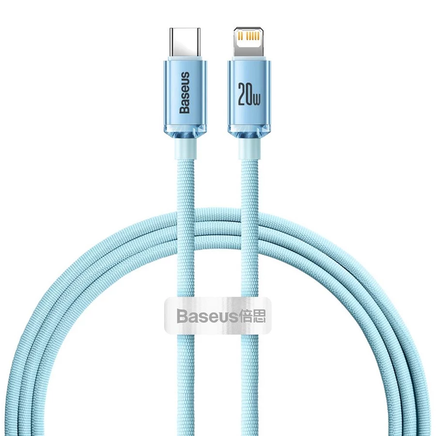 Baseus Crystal Shine USB-C uz Lightning