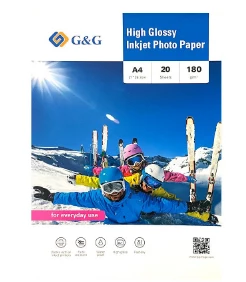 G&G Ninestar 180gsm A4 Glancēta fotopapīra