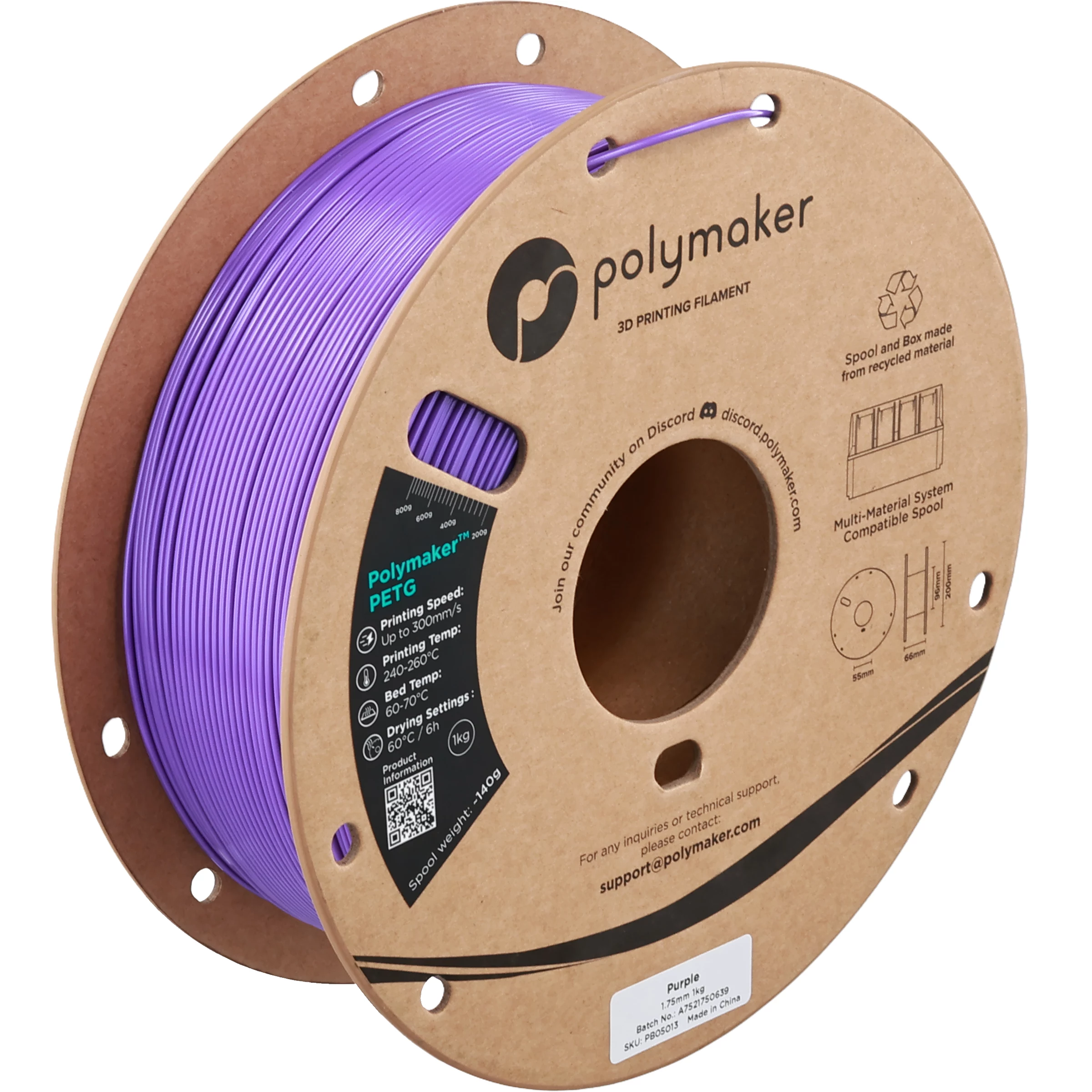 POLMASK PETG 1,75 mm violets