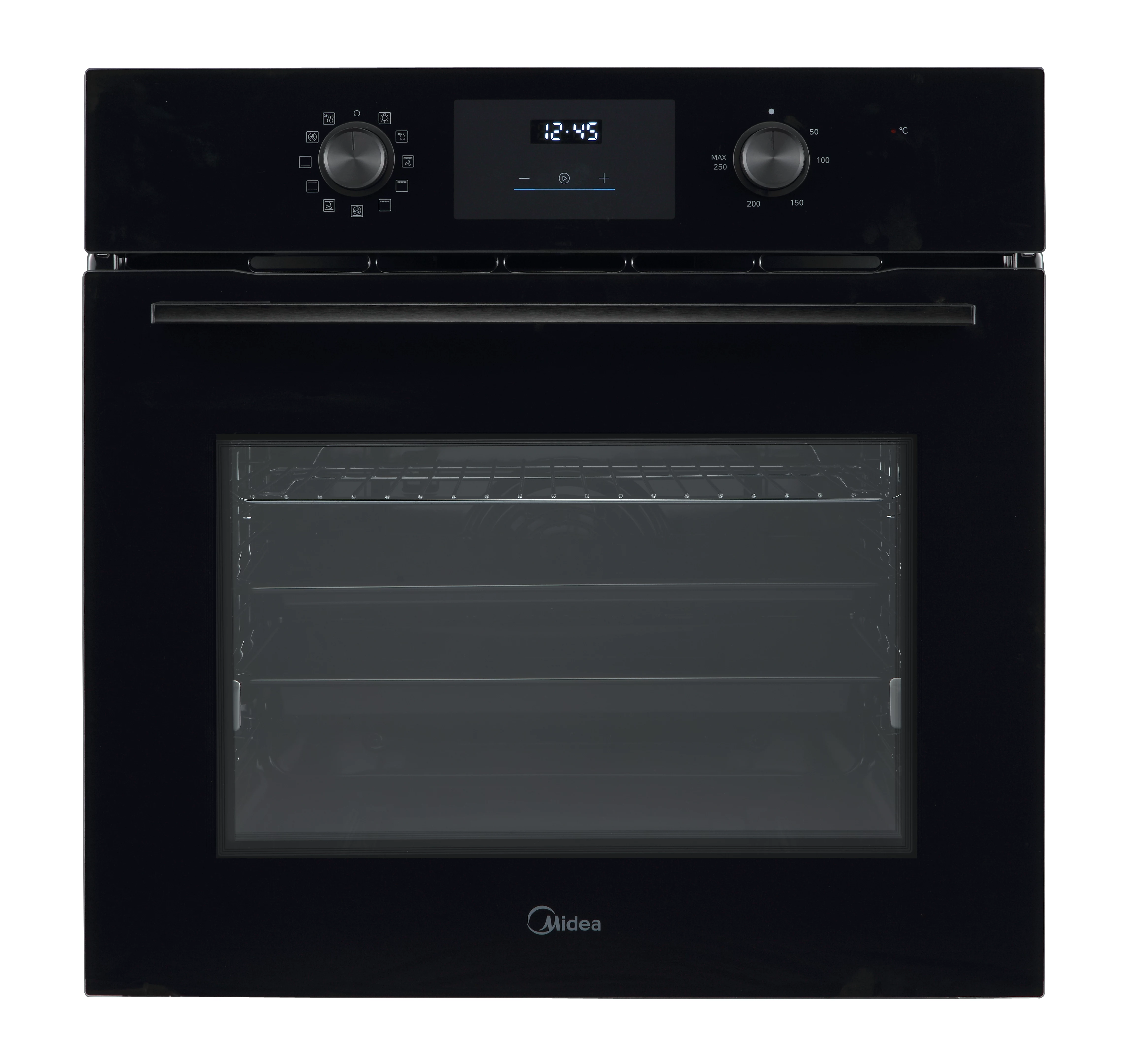 Midea MBO65M80M1-BK iebūvējamā elektriskā cepeškrāsns, 70L