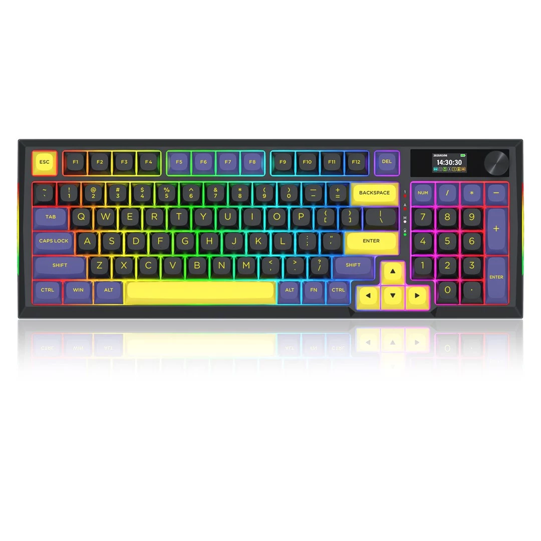 Redragon K725LBY-RGB-PRO Glintstone 75% bezvadu mehāniskā