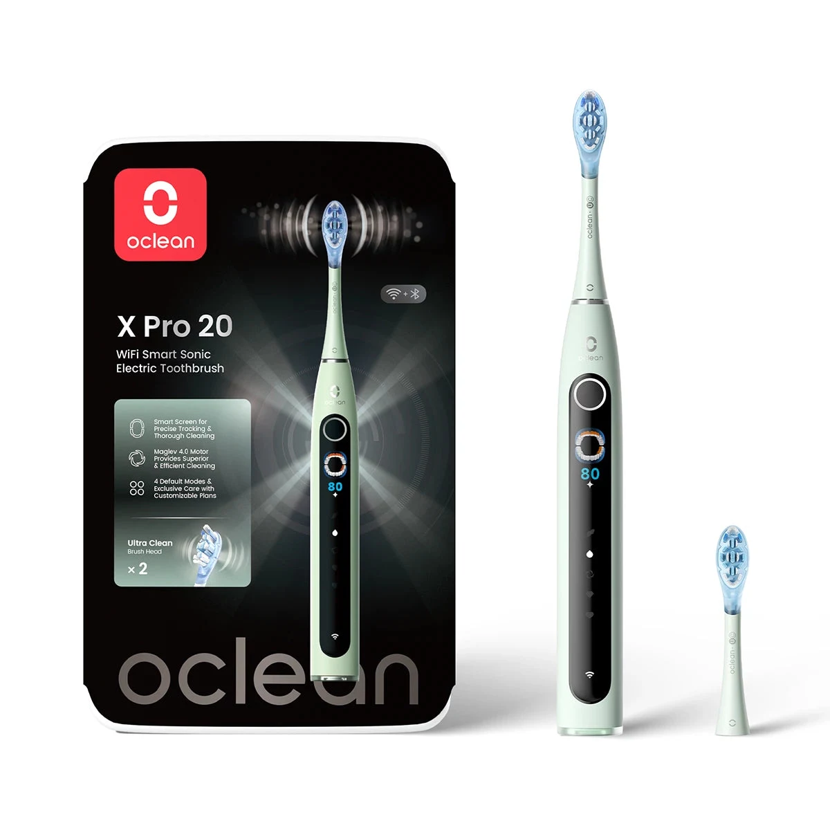 Oclean X Pro 20 viedā skaņas