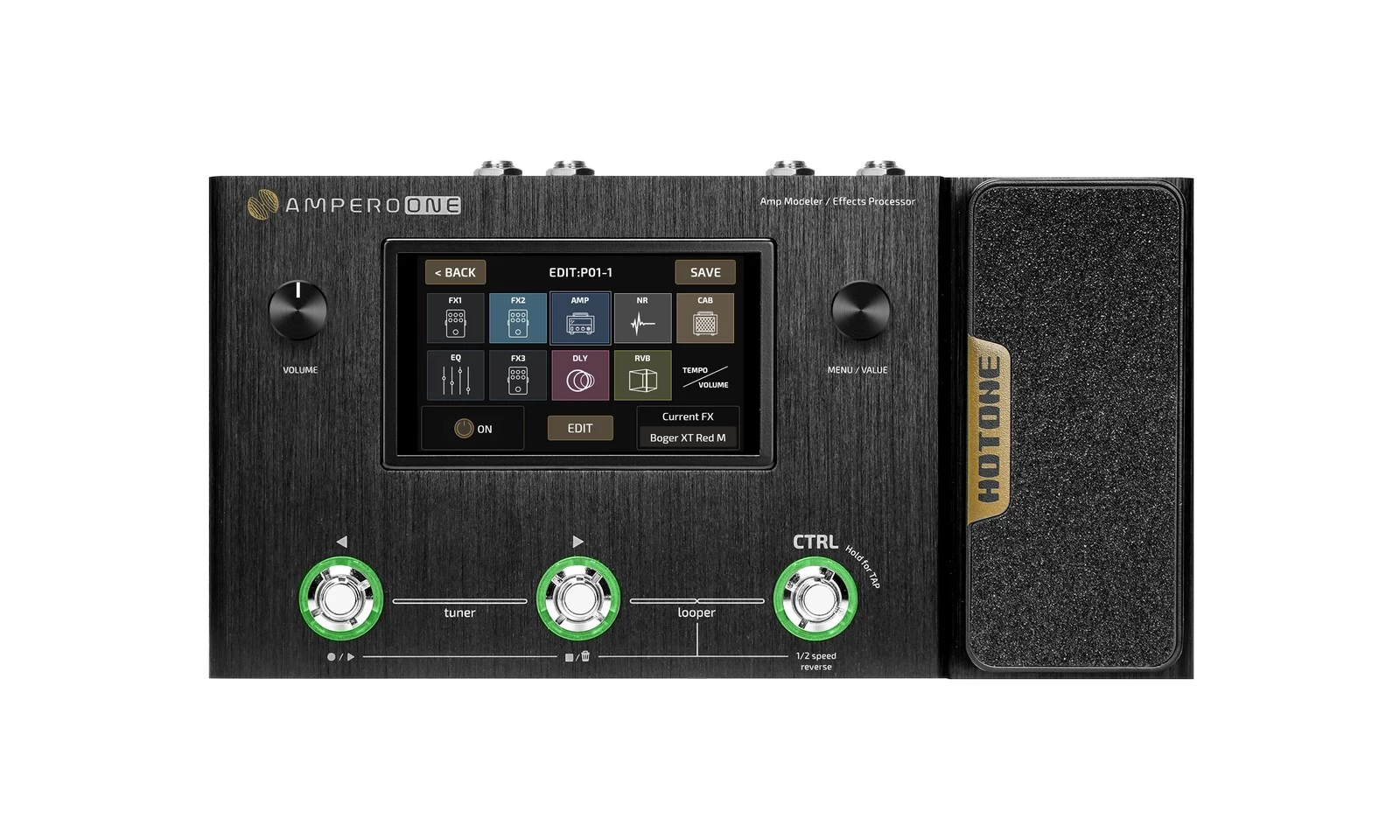 Hotone Ampero One MP-80 pastiprinātāja modelētājs