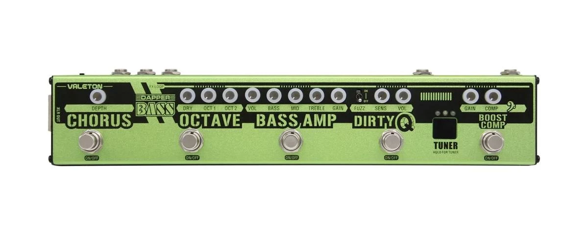 Valeton Dapper Bass Multi-Efekta pedālis basģitārai