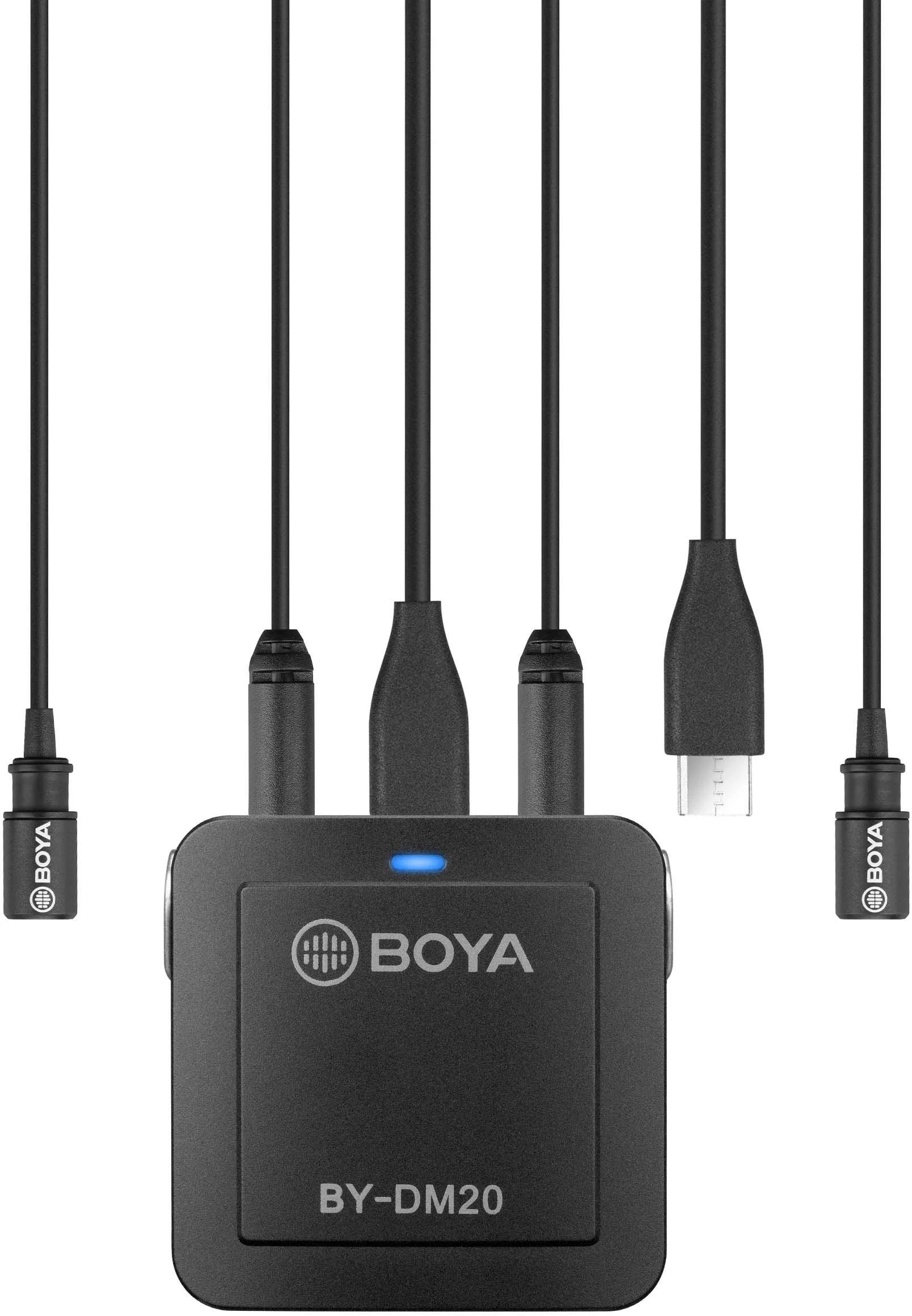BOYABY-DM20 divu kanālu digitālais stereo kondensatora