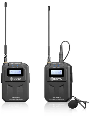 BOYA BY-WM6S UHF bezvadu lavjeras mikrofons