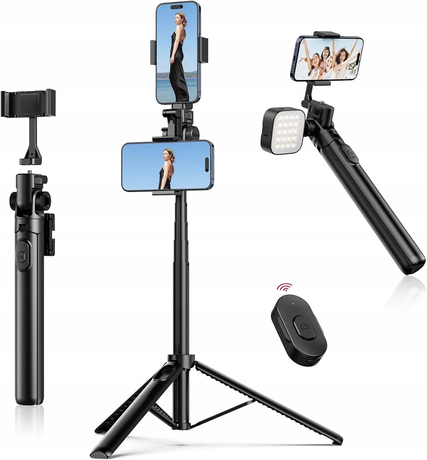 ULANZI MT-70 5 sekciju alumīnija monopod