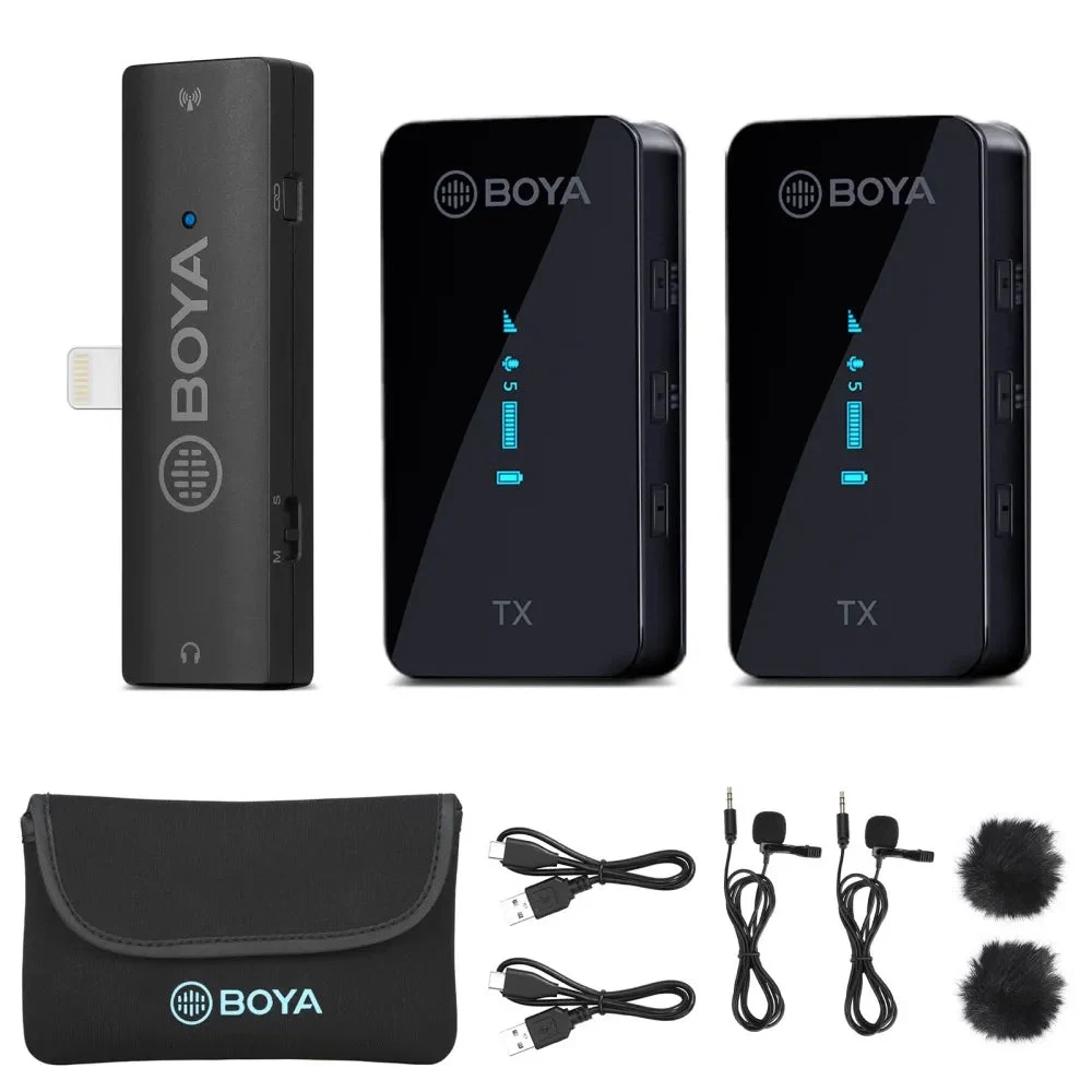 BOYA BY-XM6-S4 2,4 GHz divkanālu