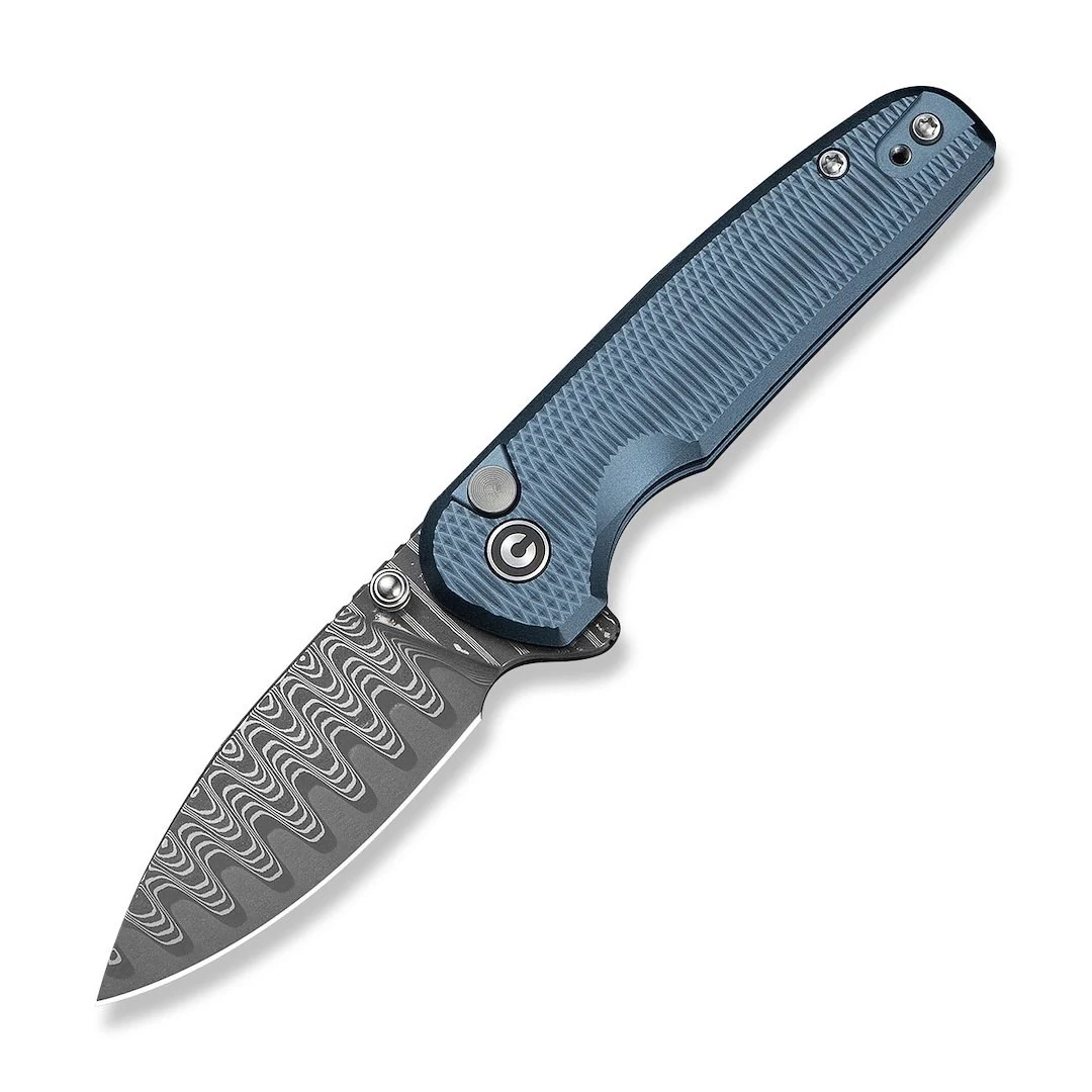 CIVIVI Mini Shakan Damascus Blue salokāmais