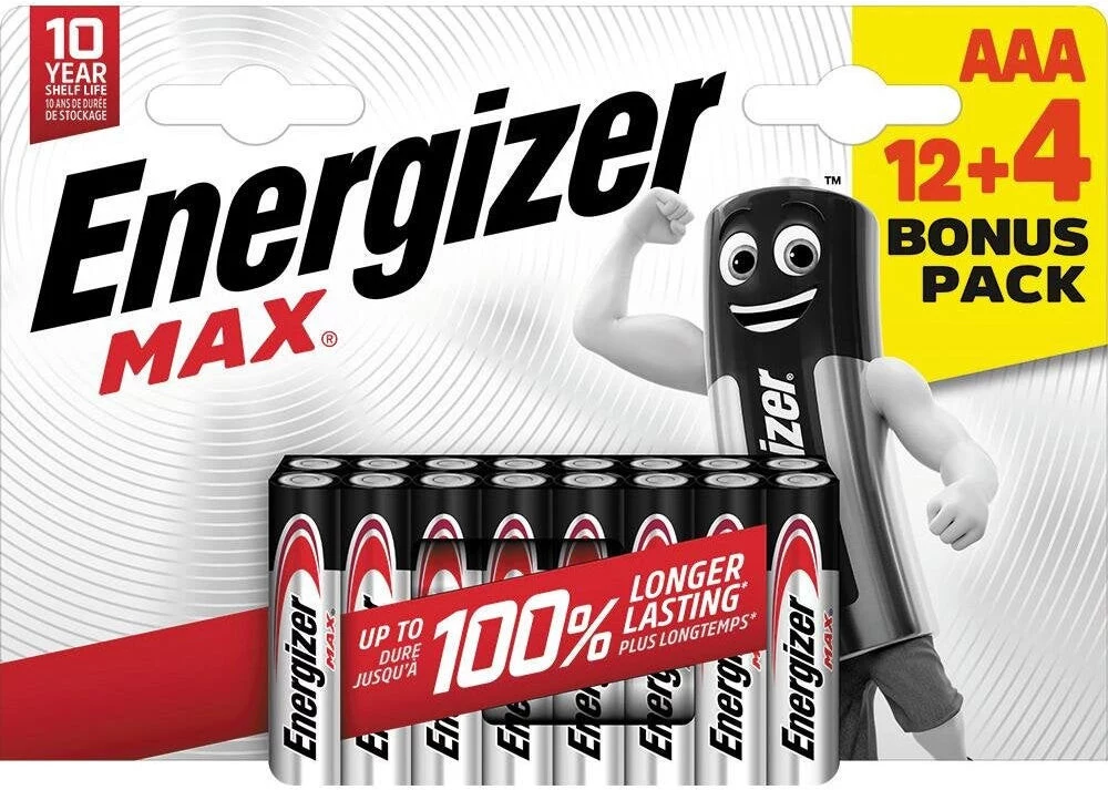 Energizer Max Micro AAA sārma baterijas