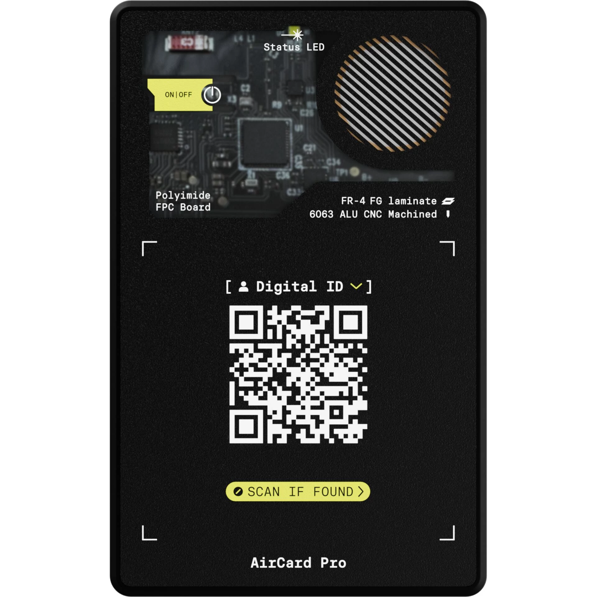 Rolling Square AirCard Pro Bluetooth izsekotājs