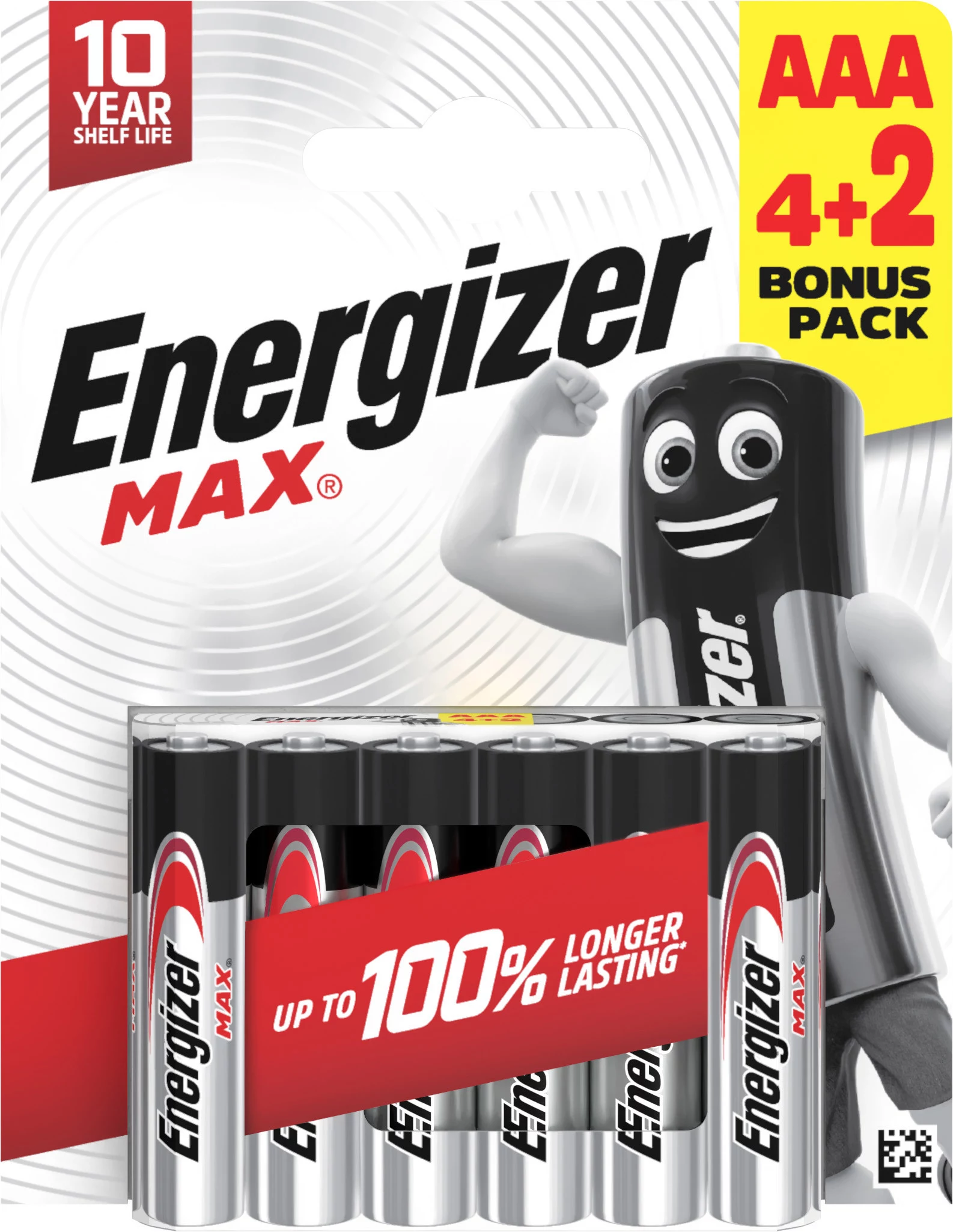 Energizer Max AAA sārma baterijas, 1