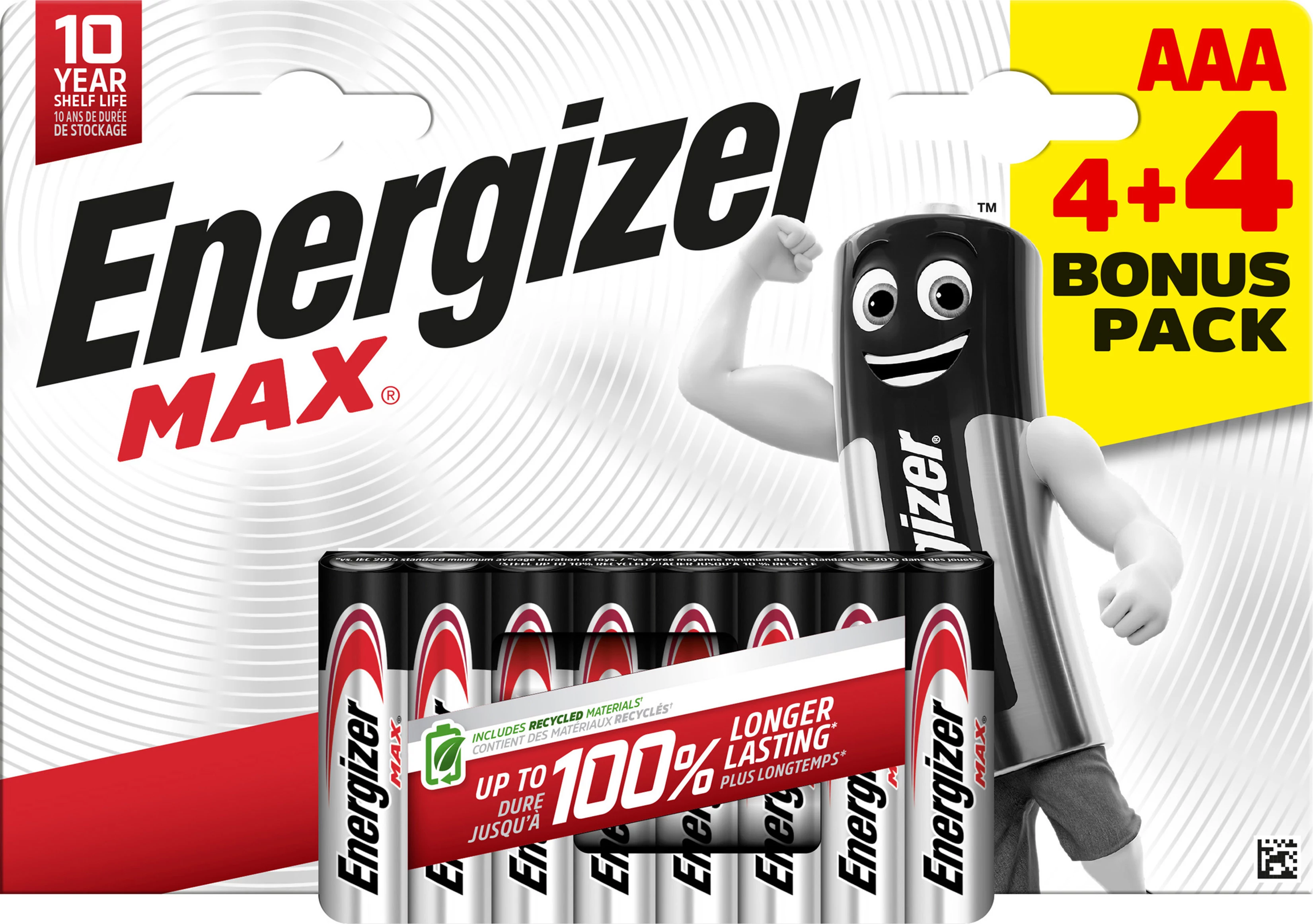 Energizer Max AAA sārma baterijas, 1