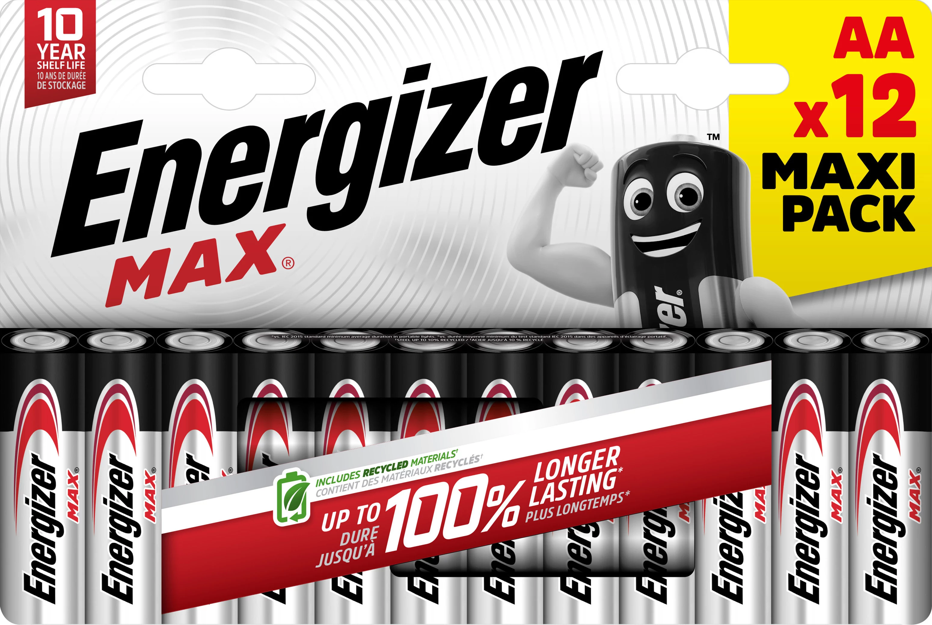 Energizer Max AA sārma baterijas, 1
