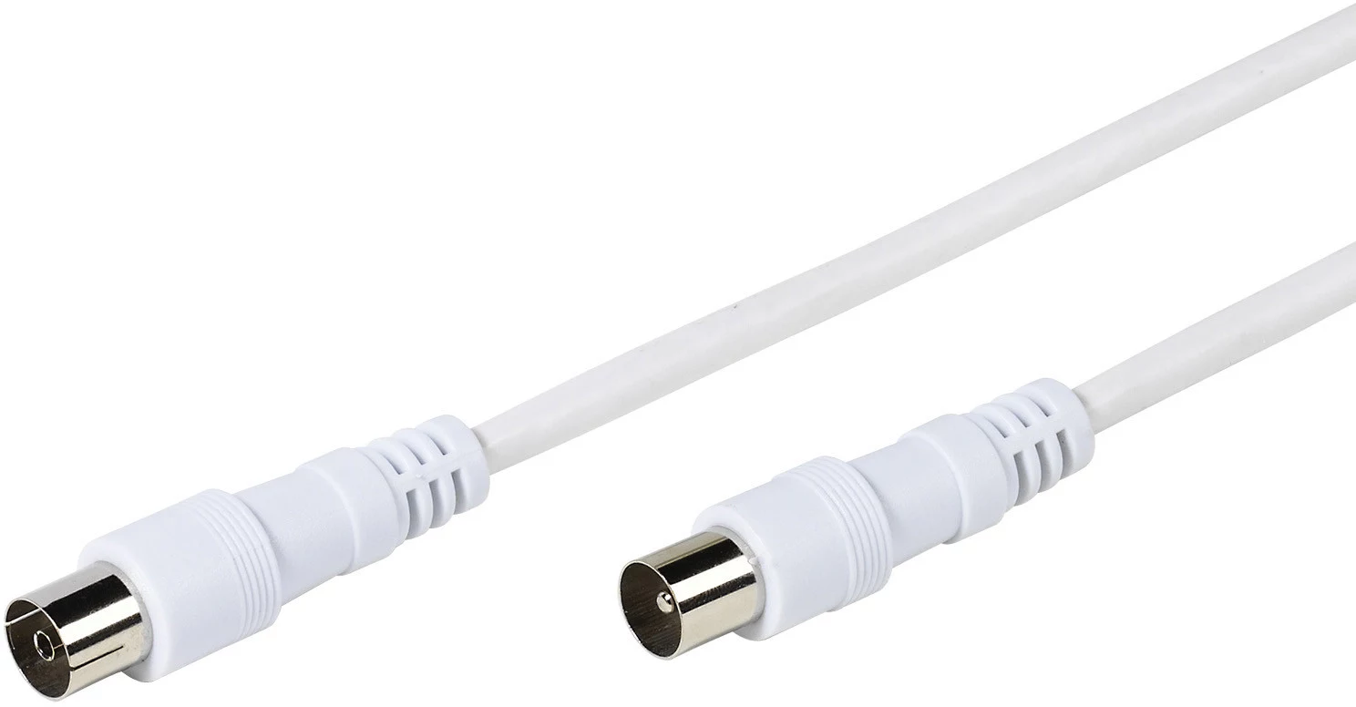 Vivanco antenas kabelis 3 m, spraudnis–ligzda