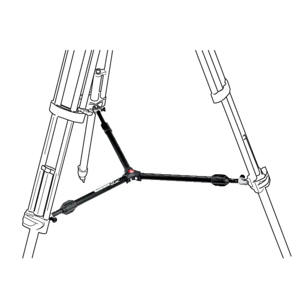 Manfrotto 537SPRB vidējā līmeņa statīva kāju