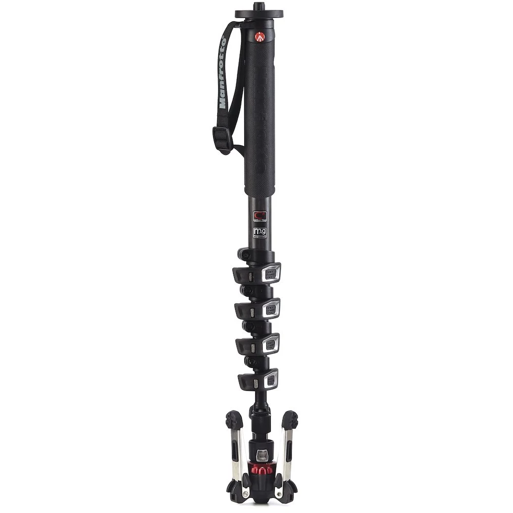 Manfrotto XPRO Monopod+ MVMXPROC5 oglekļa šķiedras