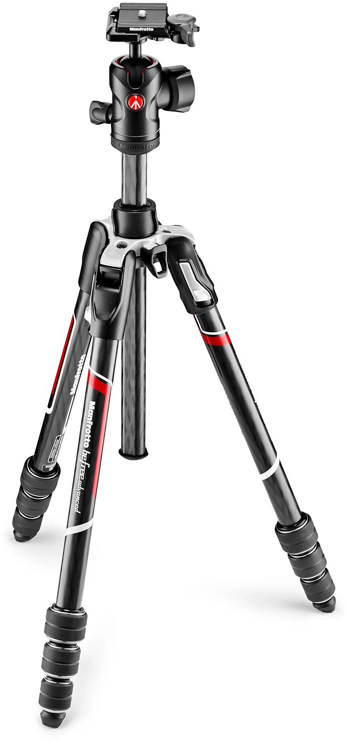 Manfrotto Befree Advanced oglekļa šķiedras ceļojumu