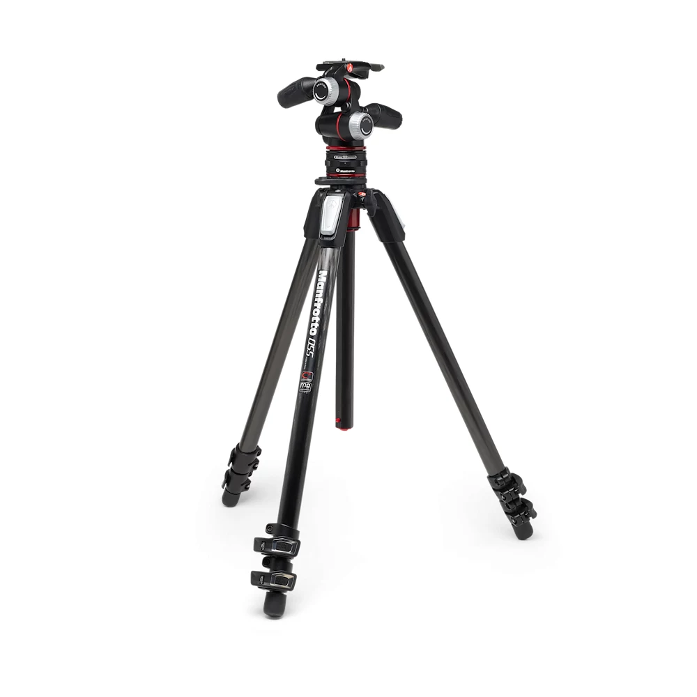 Manfrotto MK055CXPRO33WQR oglekļa šķiedras 3 sekciju