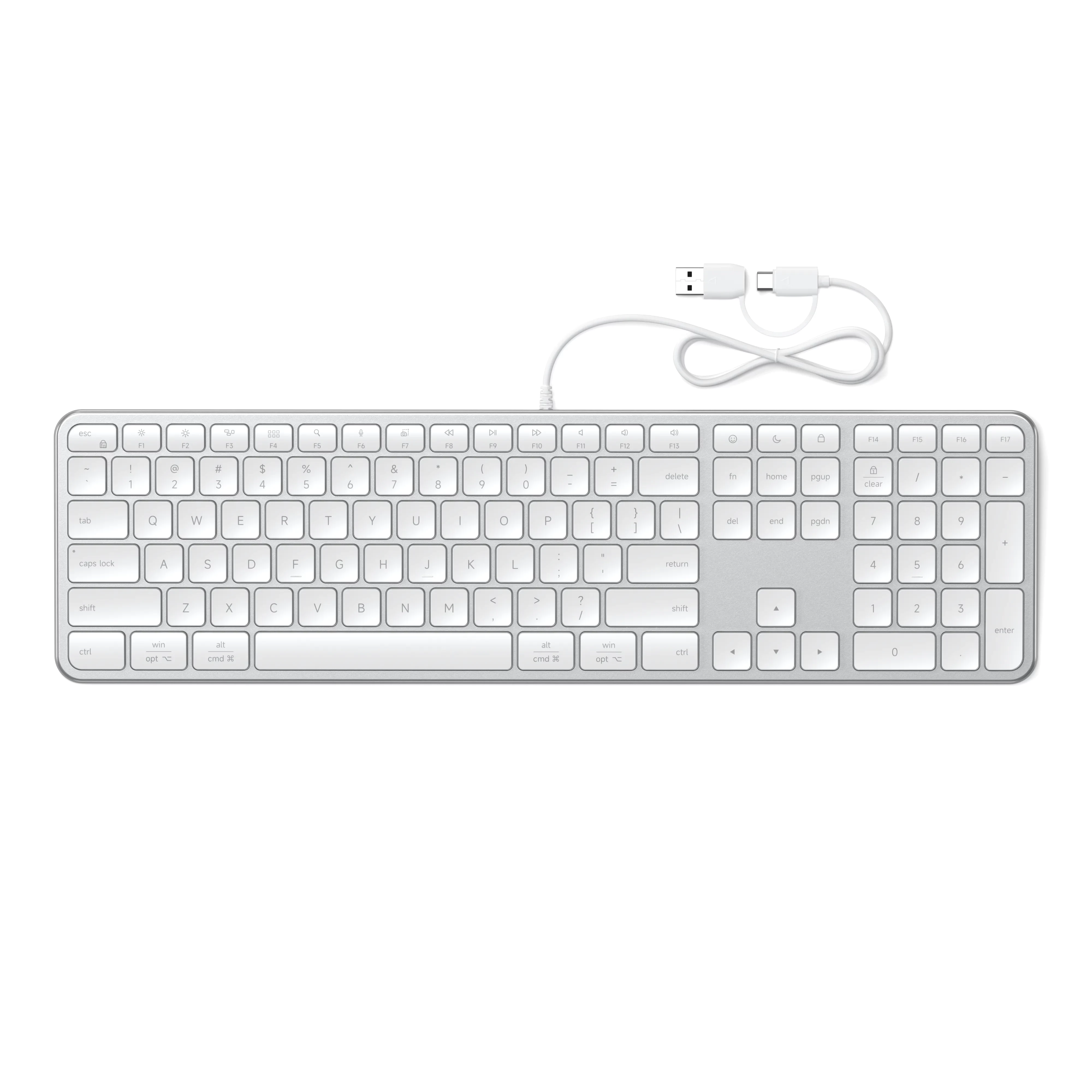 Satechi Slim LX3 vadu tastatūra ar