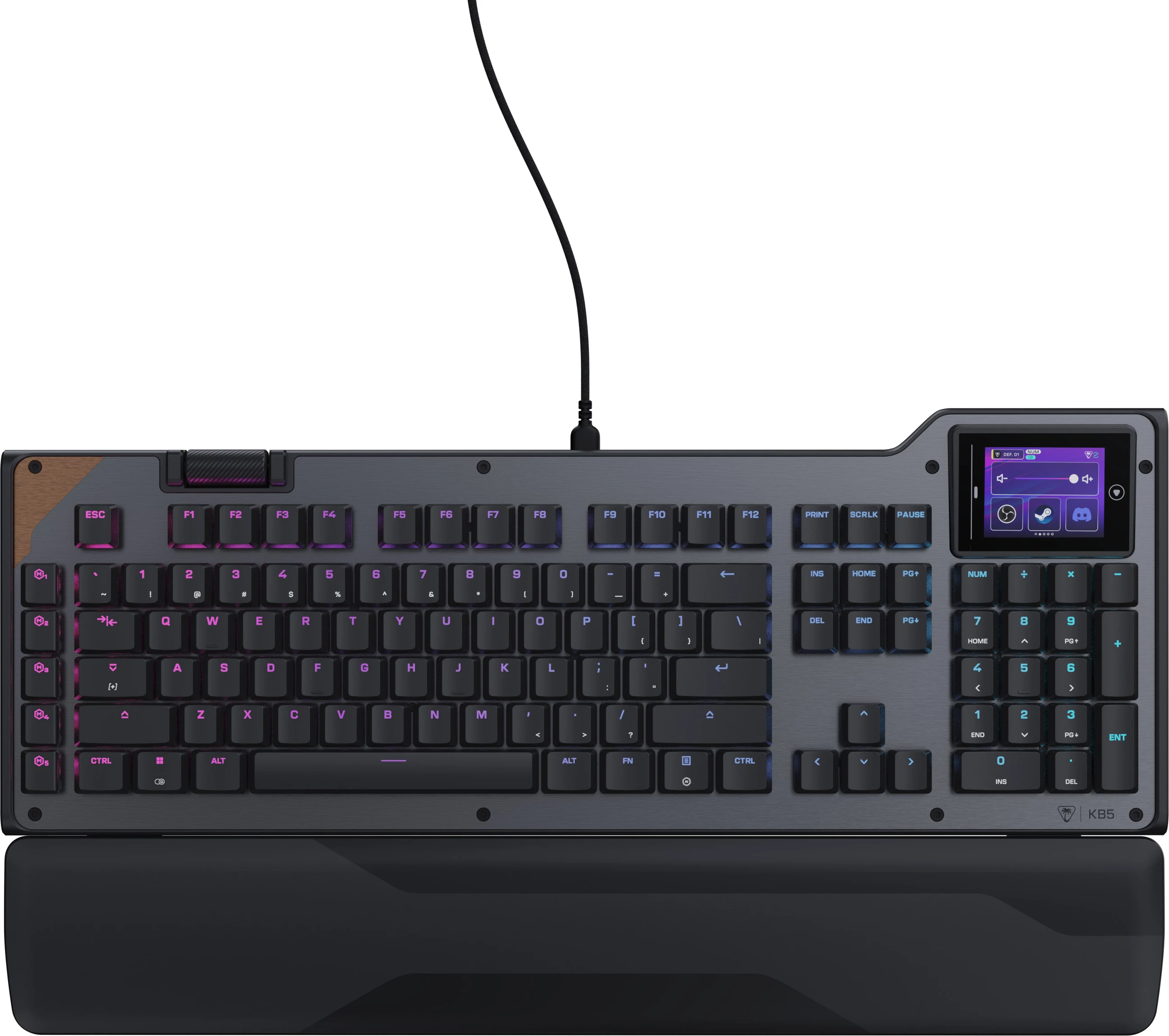 Turtle Beach Command KB5 spēļu tastatūra