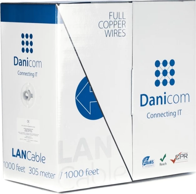 DSIT DANICOM CAT5e FTP tīkla kabelis