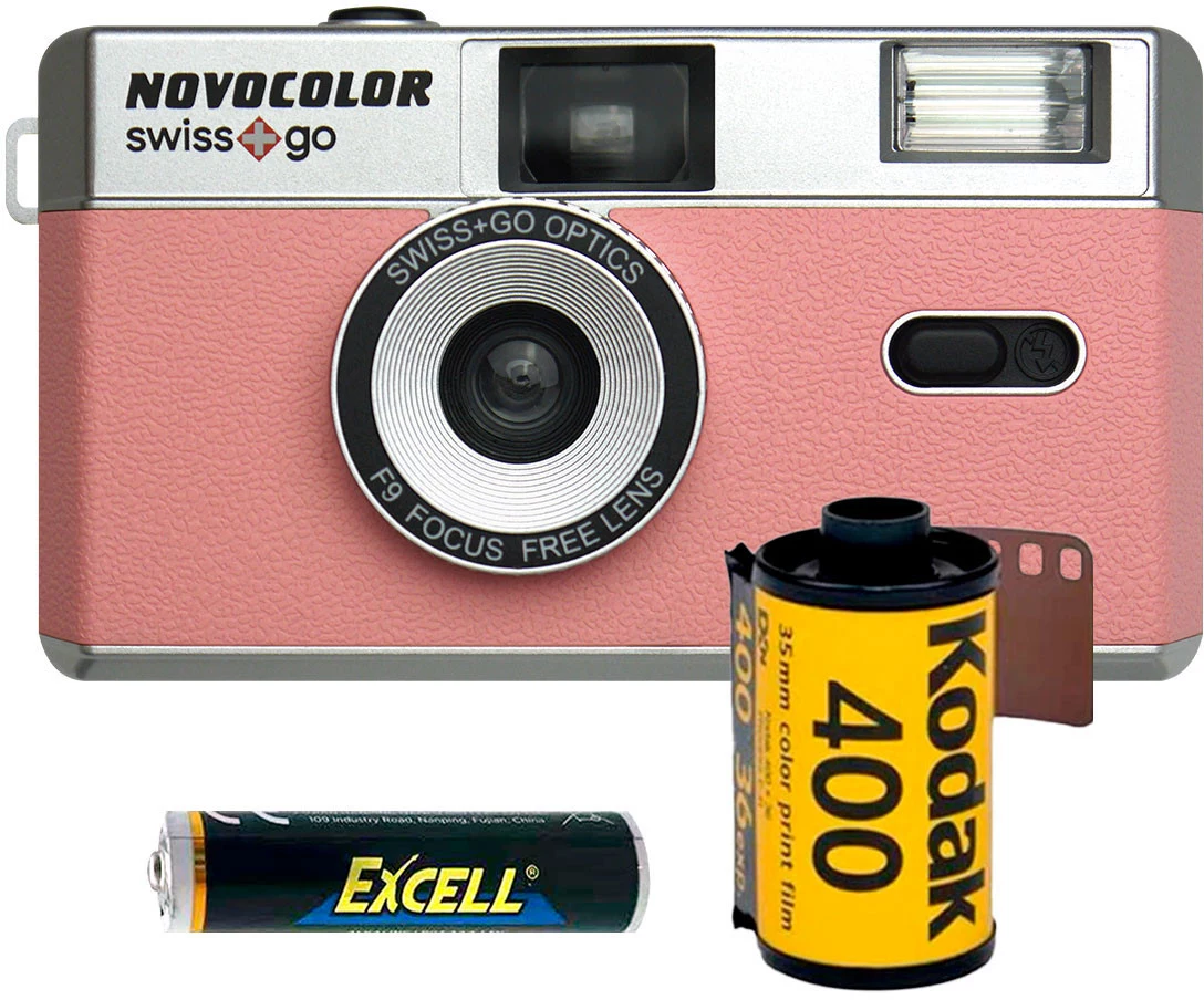 Swiss+Go Novocolor 35mm analogā kamera ar