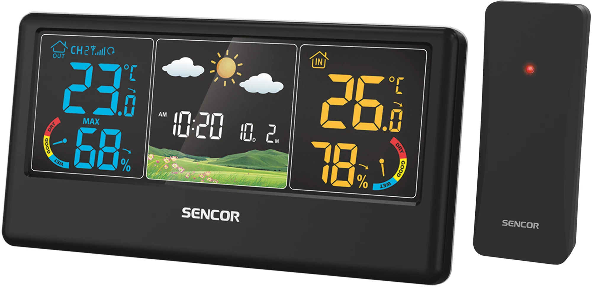 Sencor SWS 4100 B bezvadu laika