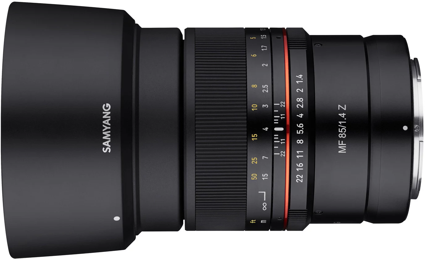 Manuālā fokusa objektīvs Samyang MF 85mm