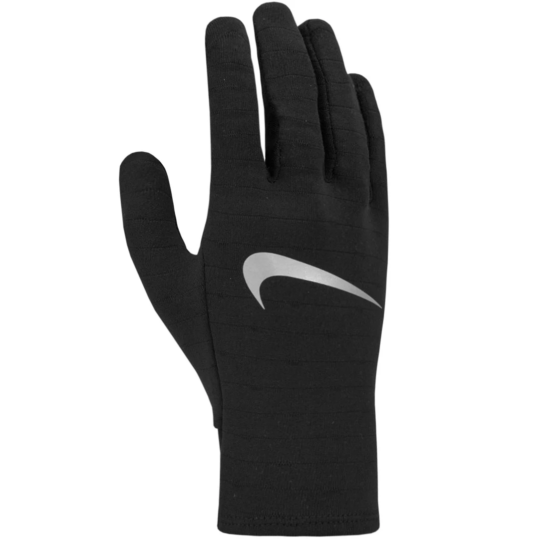 Vīriešu Nike Therma-Fit skriešanas cimdi melni