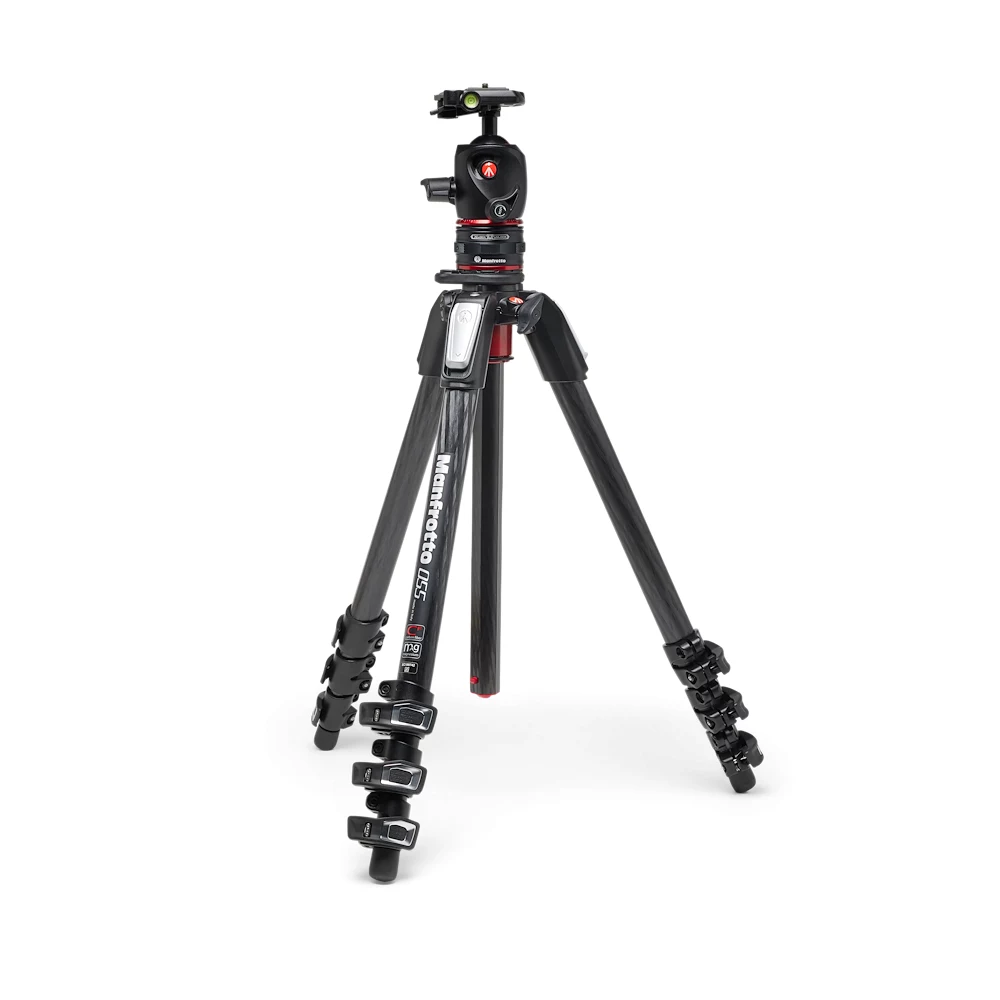 Manfrotto MK055CXPRO4BHQR oglekļa šķiedras statīvs ar