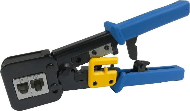 DSIT Pass-Through RJ45 gofrēšanas knaibles ar