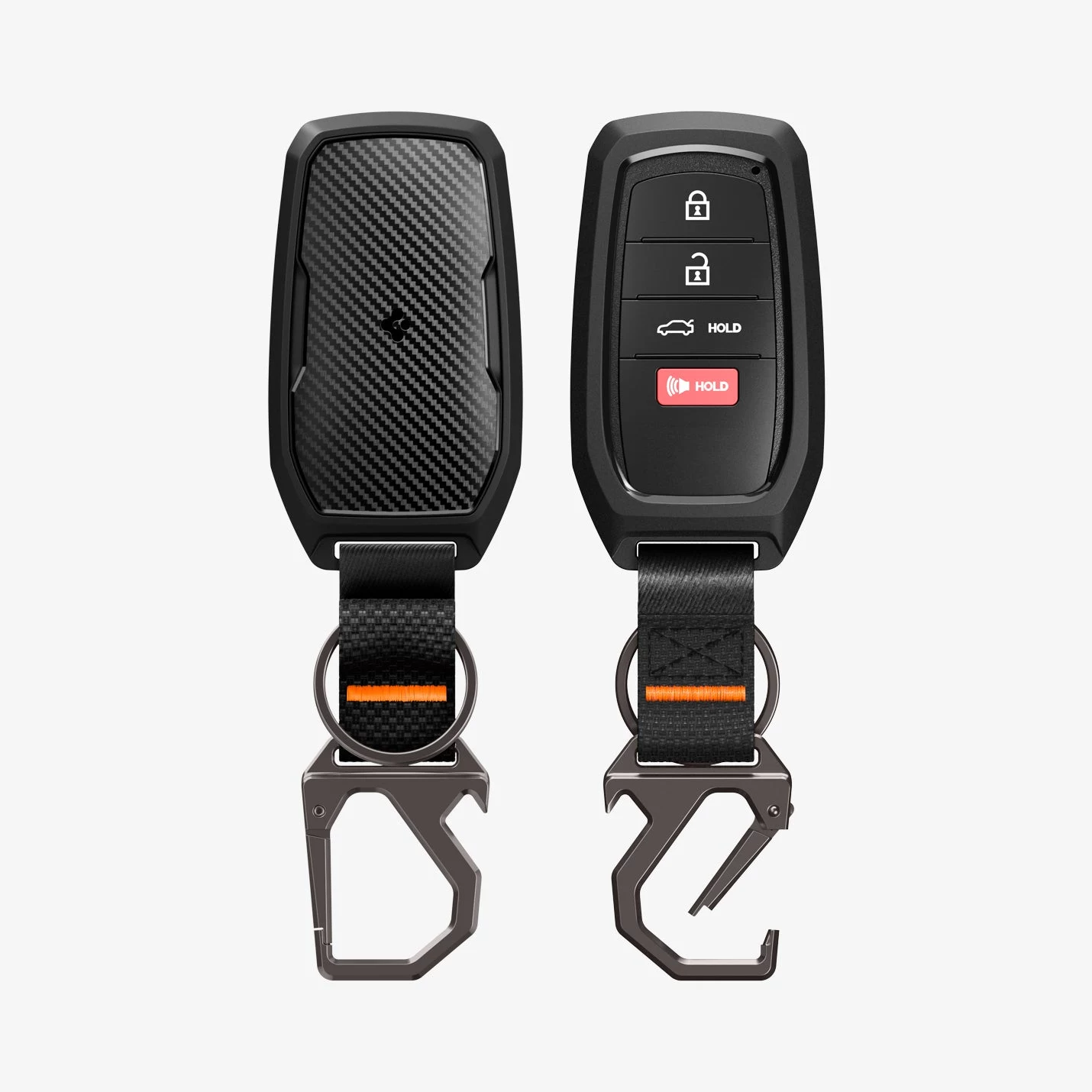 SPIGEN TK100 Toyota atslēgas futrālis, melns