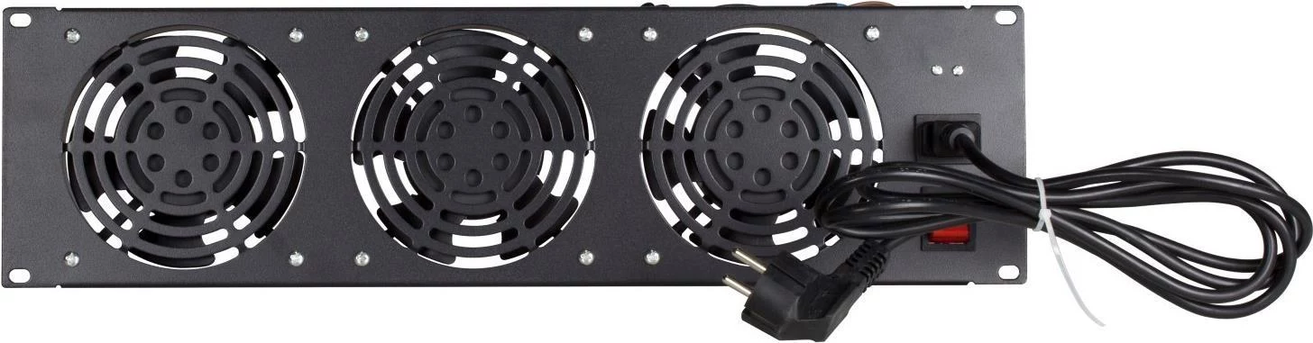 DSIT DS-FAN3FRONT 3U skapja ventilācijas bloks