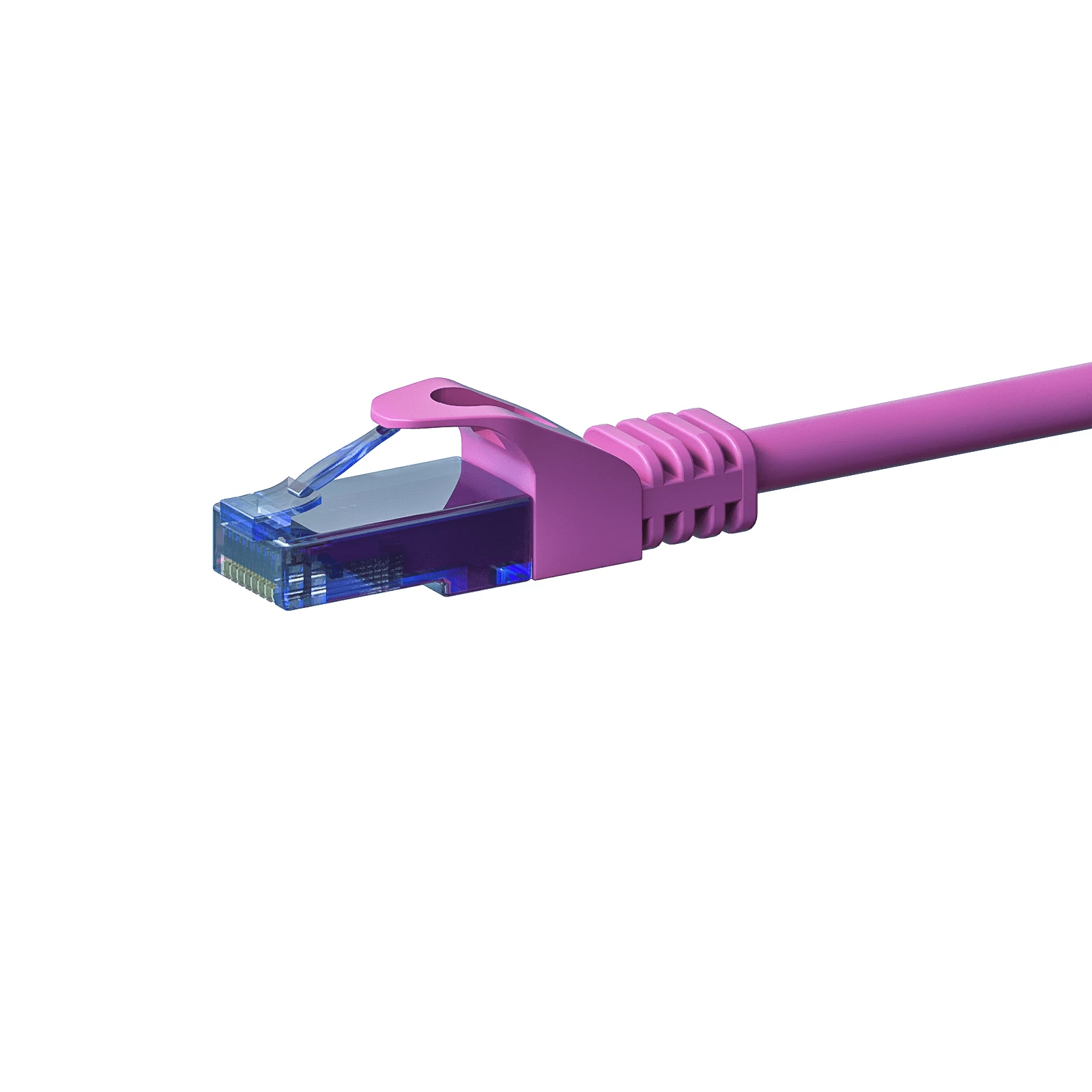 DSIT CAT6a U/UTP 30m rozā tīkla