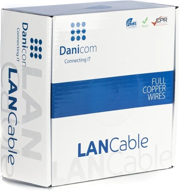 DSIT DANICOM CAT6A U/UTP 100m Elastīgs