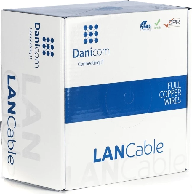 DSIT DANICOM CAT6A S/FTP 100m cieto