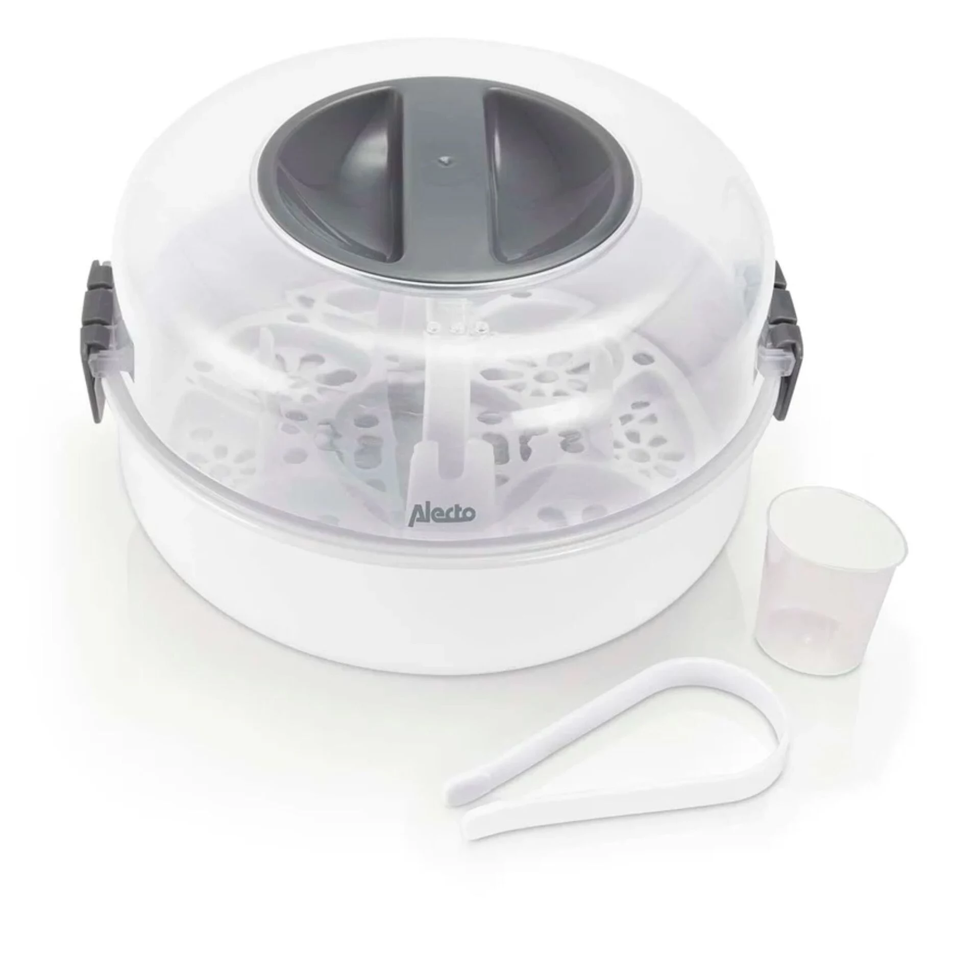 Alecto BW-04 Mikroviļņu pudelīšu sterilizators balts