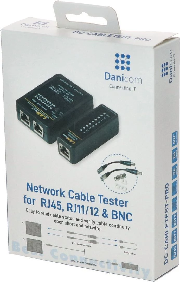 DSIT DC-CABLETEST-PRO tīkla kabeļu testeris U/UTP