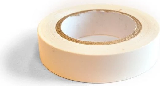DSIT White PVC elektroizolācijas lente 19mm